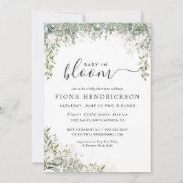 Bebê em Flor | Chuvada Floral Branca de Babá