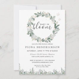 Bebê em Flor | Chuvada Floral Branca de Babá
