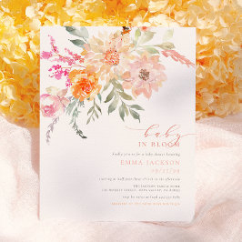 Bebê em Flor | Chuveiro Floral Rosa Primaveril Orç