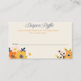 Bebê em Fralda de Sangue Cartões Raffle