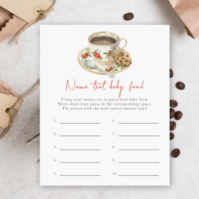 Bebê está preparando café - Diga a essa comida (Criador carregado)