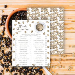Bebê está preparando café Ela faria preferencialme
