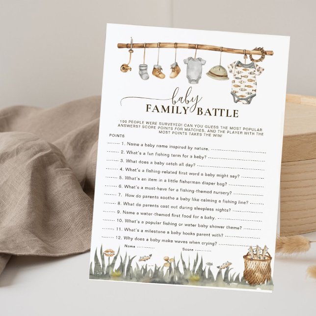 Bebê Família Batalha Reel Diversão Pescador Jogo C (Criador carregado)