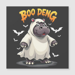 Bebê Fantasma Boo Deng Hipopótamo Anão Moo Deng Ha