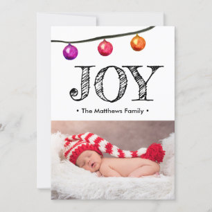 Bebê Foto Anúncio Natal Alegria