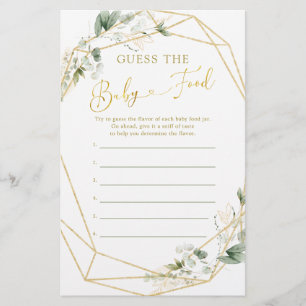 Bebê geométrico em Sangue, Comida de Bebê