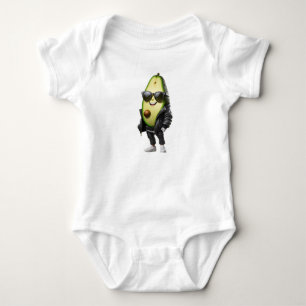 Bebê Legal Avocado Body em Jersey para Bebês