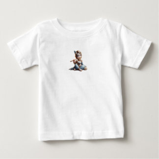 Bebê Lorde Krishna - Camiseta design para bebês e crian