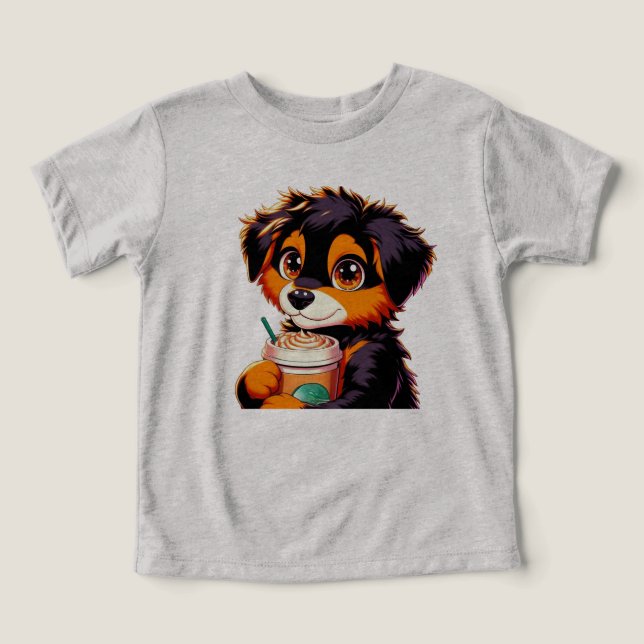 Bebê, mamão, café - Favoritos da Mamãe! 🐶 ☕ 👶 (Design frontal)