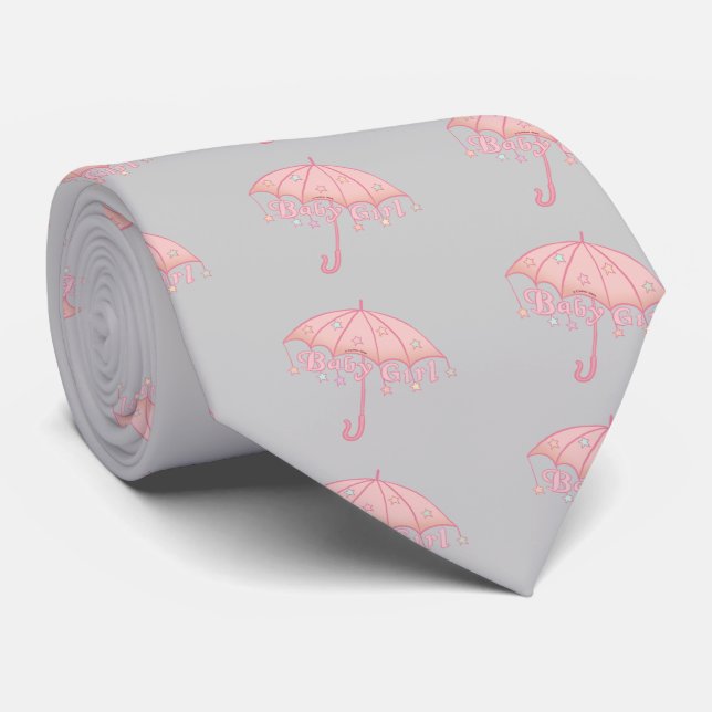 Bebê Menina Estrelas Guarda-chuva gravata (Rolled)