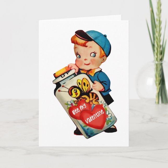 Bebe Meu Cartão De Saudação Dobrado Ao Namorados (Frente)