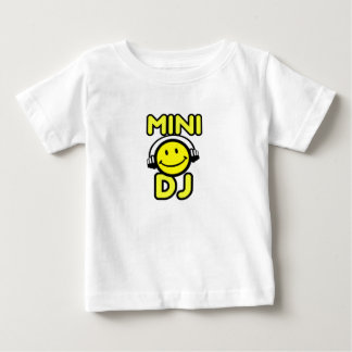Bebê Mini DJ DJ - camiseta sorridente para bebês