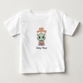 Bebê Mini Monstro Personalizado para Camiseta do Dia da