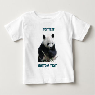 Bebê Modelo de Camiseta de Animal Personalizada para Cr