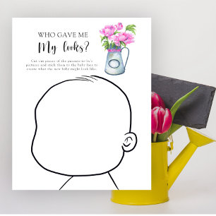 Bebê na flor - Quem me deu meu jogo de aparência