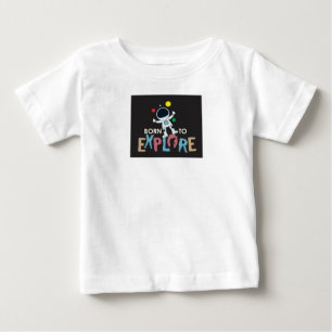 Bebê Nascido para Explorar  I  Camiseta de Aventura do 