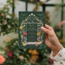 Bebê no Bloom Floral Garden Chá de fraldas