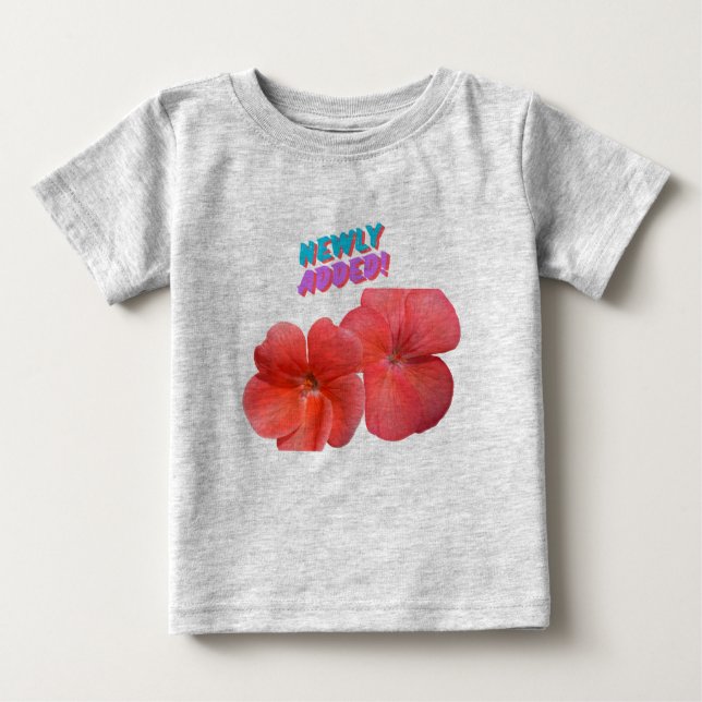 Bebê Nova camiseta Addedtodler para ela (Frente)