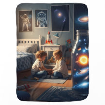 O Futuro Pertence a Nós! Cobertor de Bebê