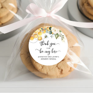 Bebê obrigado você por estar aqui com adesivos