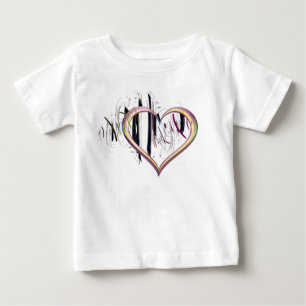 Bebê Para o coração, seja uma verdadeira camiseta