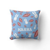 Bebê personalizado e almofada de criança