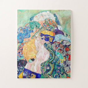 Bebê por Gustav Klimt Pintura Quebra-cabeça de A