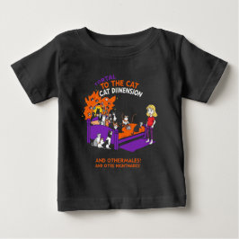 Bebê Portal para a Dimensão dos Gatos: Camiseta do Caos