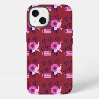 bebê punk vermelho