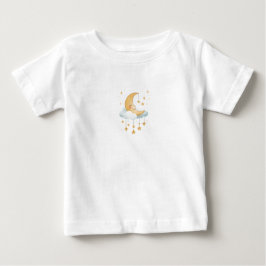Bebê Sonhos Doces Lua – Design de Camiseta para Chá de