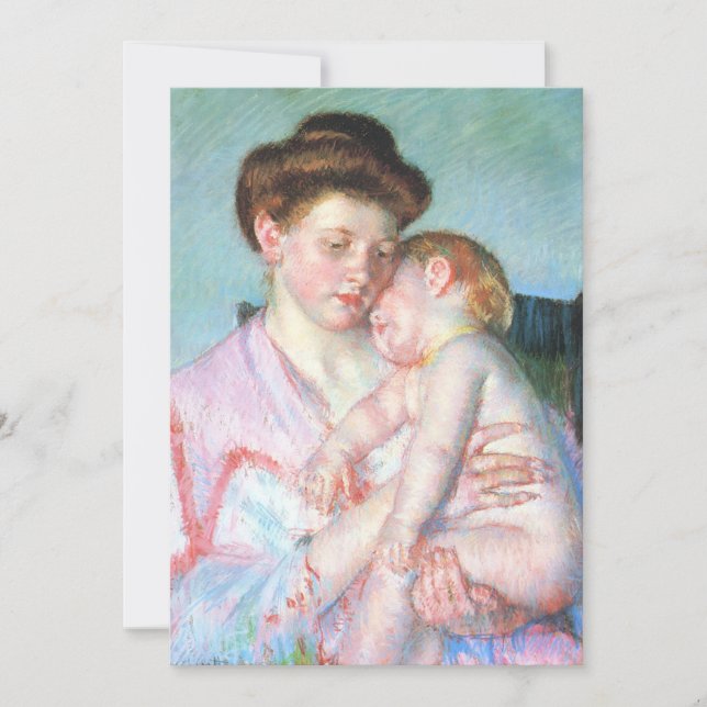 Bebê Sonolento | Mary Cassatt (Frente)