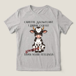 Bebê Vaca de Desenho Animado Fofo com Manchas Pret