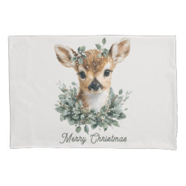 Bebê Veado Fofo Feliz Natal – Fawn Aquarela