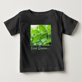 Bebê 'Viva Verde... para mim!' Camiseta Infantil