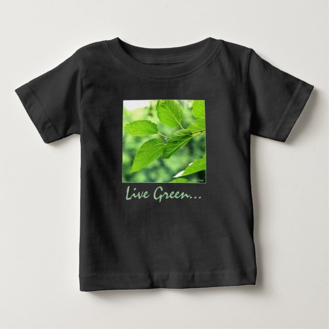 Bebê 'Viva Verde... para mim!' Camiseta Infantil (Frente)