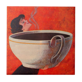 bebedor de café grande