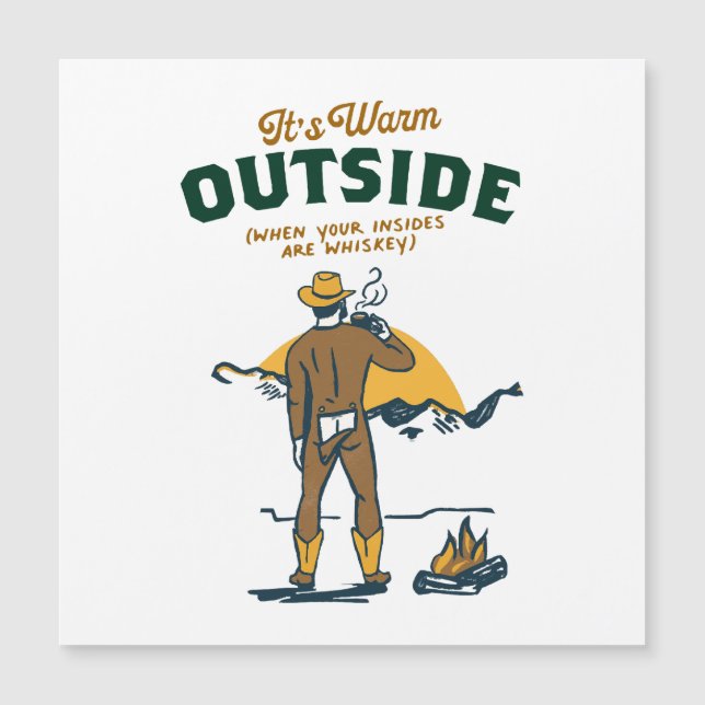 Bebendo Curioso Whkey (Frente)