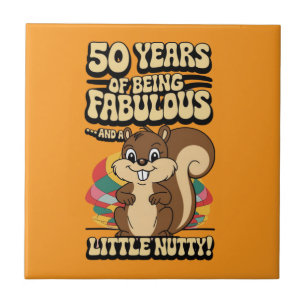 bebendo de esquilo do 50º aniversário