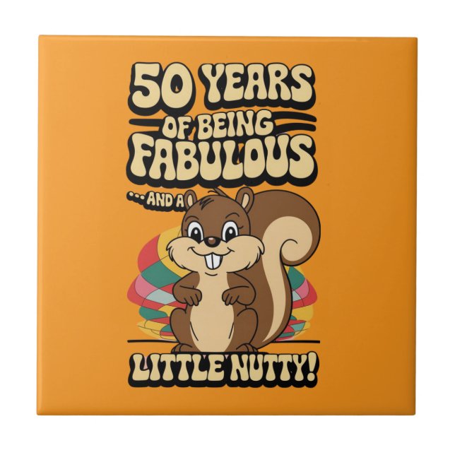 bebendo de esquilo do 50º aniversário (Frente)