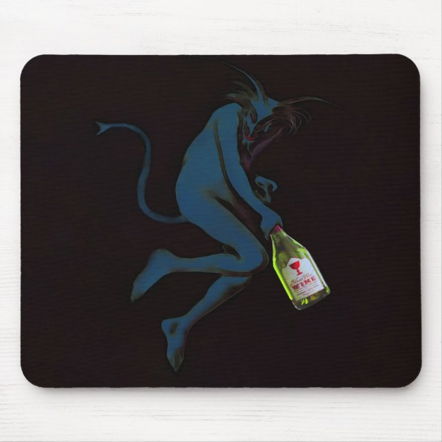 Bebendo Diabo - Mousepad (Frente)
