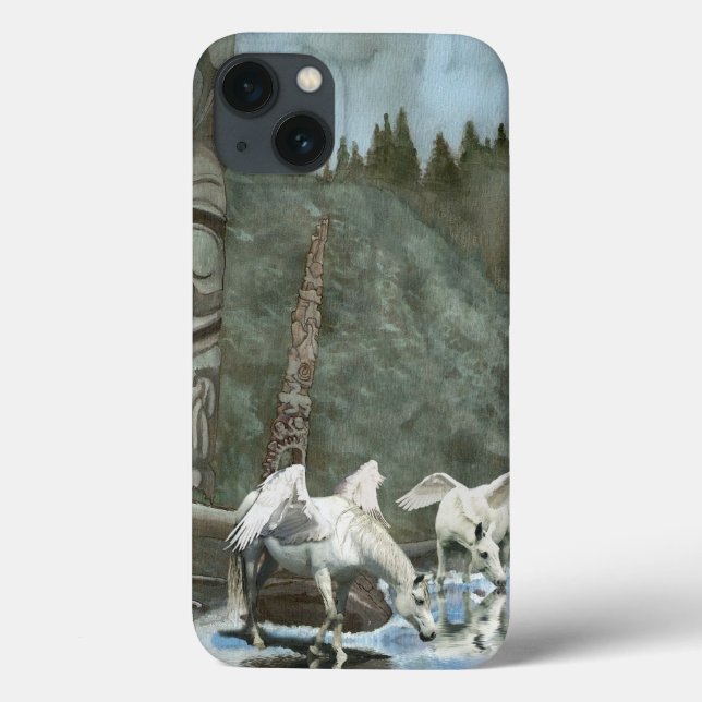 Bebendo Sagrado de Pegasi a partir da Arte de Fant (Verso)