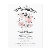 Beber Bruxas com Chá de panela Convites de Orçamen