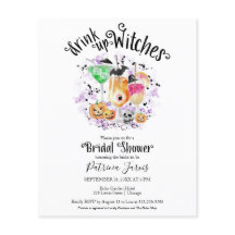 Beber Bruxas com Chá de panela Convites de Orçamen