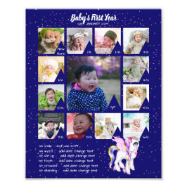 BEBÊS 1rua ANO FOTO COLAGE 8x12 $5 ou menos!