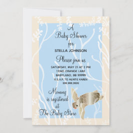 Bebês - Chamas de Chuva/Tartaruga Azul Convite