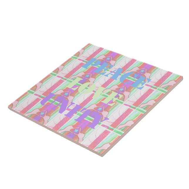 Bebês Crianças Paz Amor Unidade Hakuna Matata desi (Lateral)