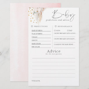 Bebês Predicações e Jogo de Chá de fraldas de 