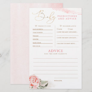 Bebês Predicações e Jogo de Chá de fraldas de 