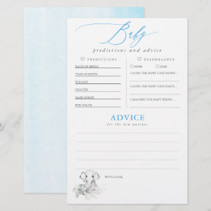 Bebês Predicações e Jogo de Chá de fraldas de 