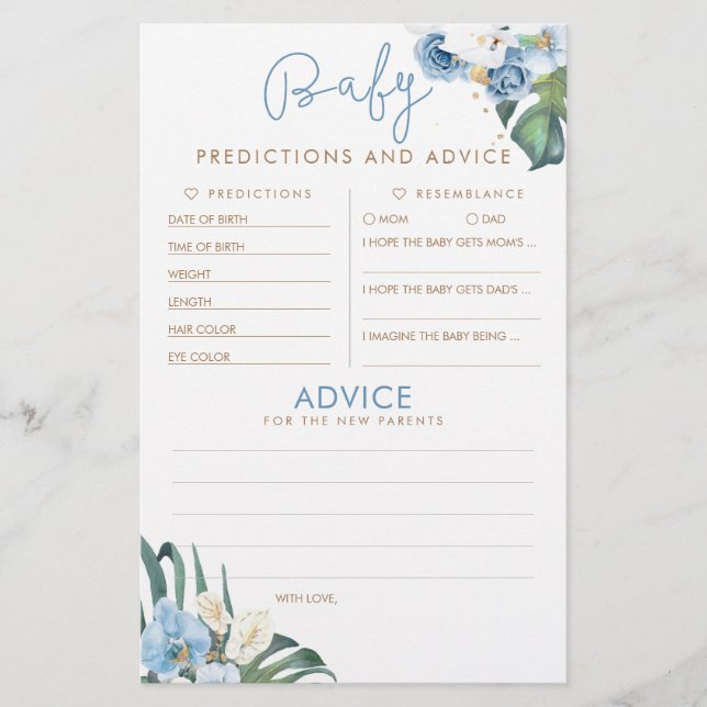 Bebês Predicações e Jogo de Chá de fraldas de Acon (Frente)